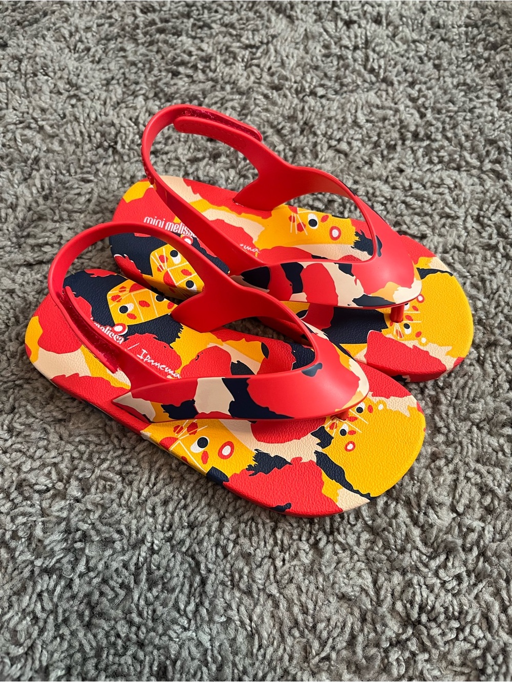 Mini Melissa + Impanema Sandals - Size 10